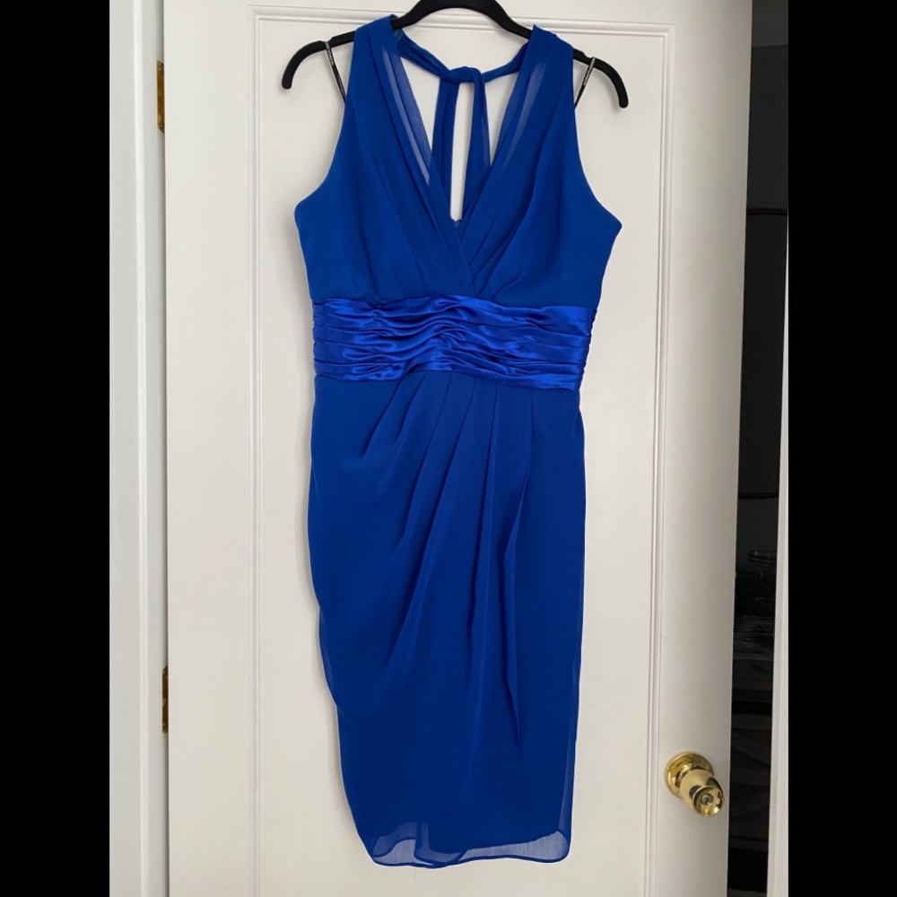 Halter cocktail dress